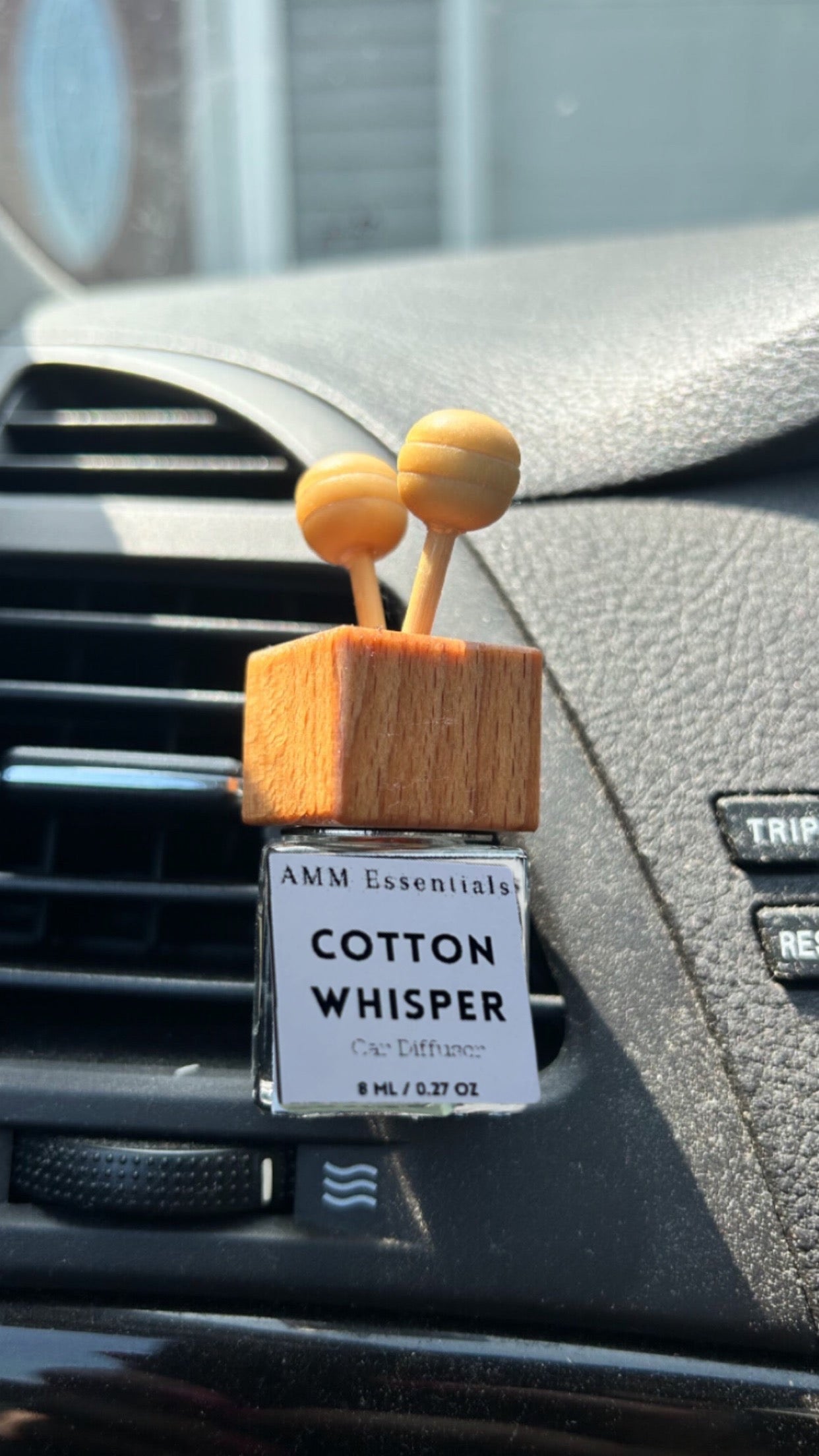 Cotton Whisper Car Vent Diffuser