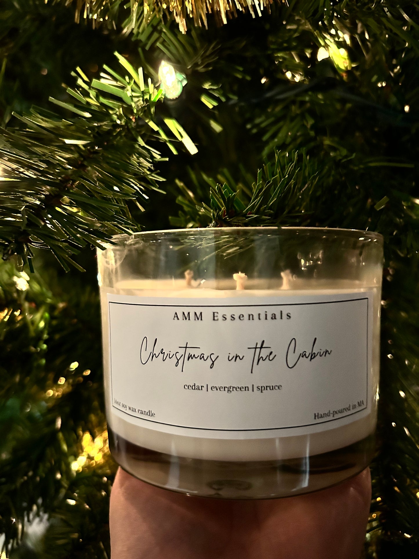 Christmas in the Cabin 16oz candle