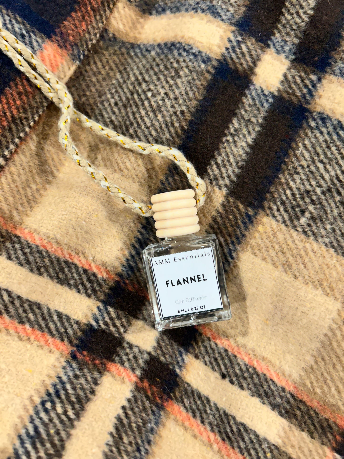 Flannel Hanging Car Diffuser