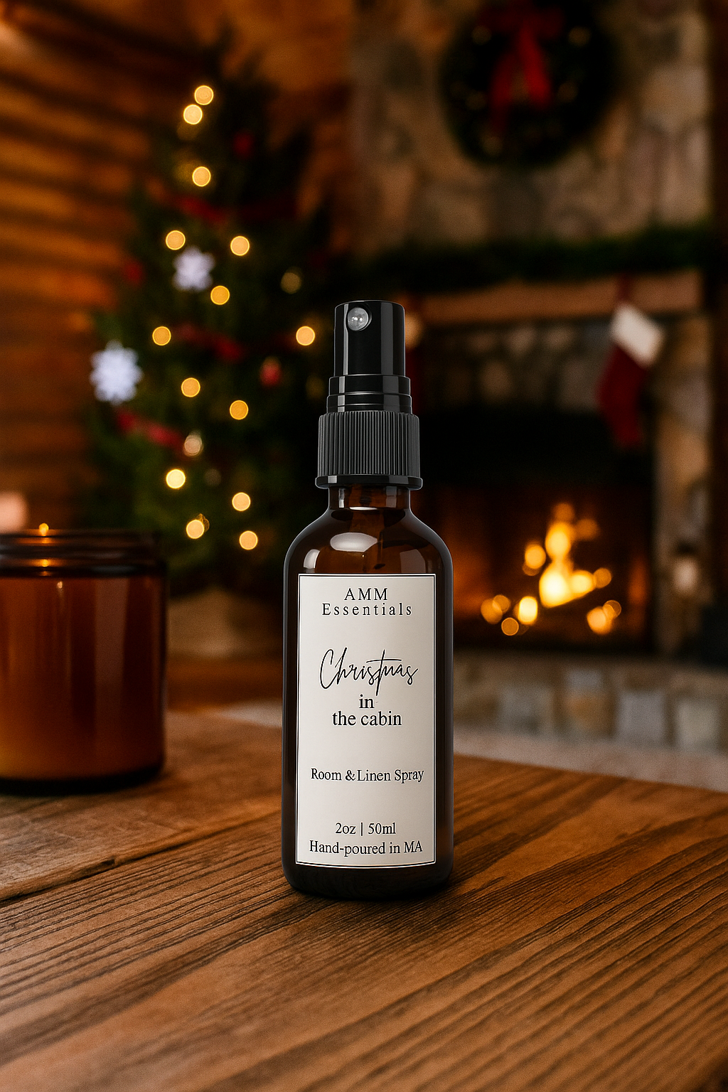 Christmas in the Cabin Room & Linen Spray