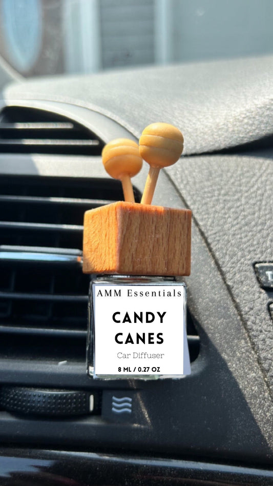 Candy Canes Car Vent Diffuser