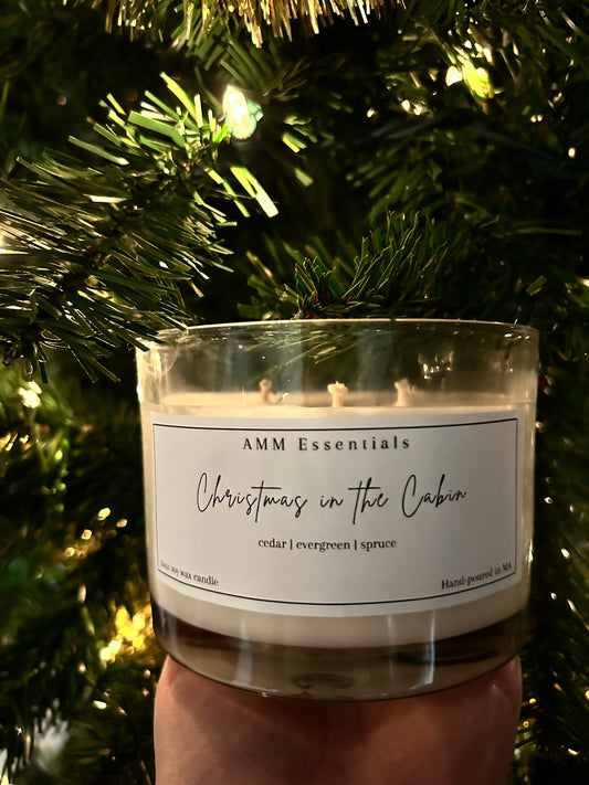 Christmas in the Cabin 16oz candle